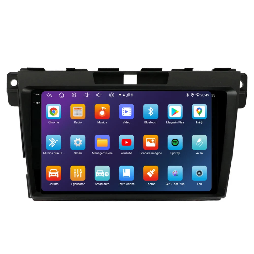 Navigatie Mazda CX7 (2008-2015), Ecran 9 inch, 6GB RAM 128GB, 8-core