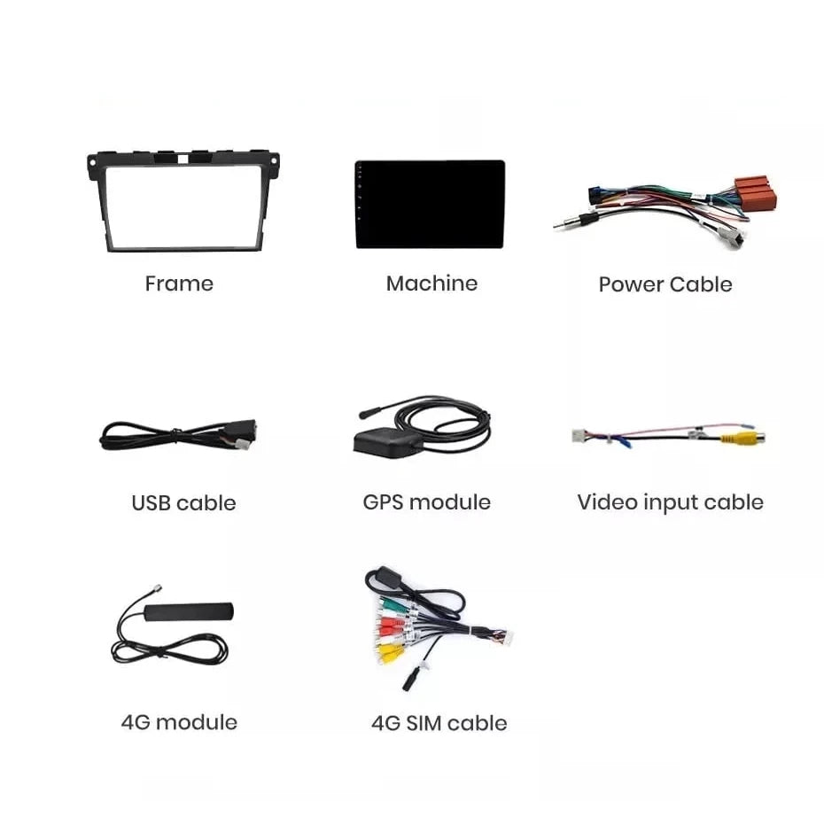 Navigatie Mazda CX7 (2008-2015), Ecran 2K, 8GB RAM 256GB, 8-core