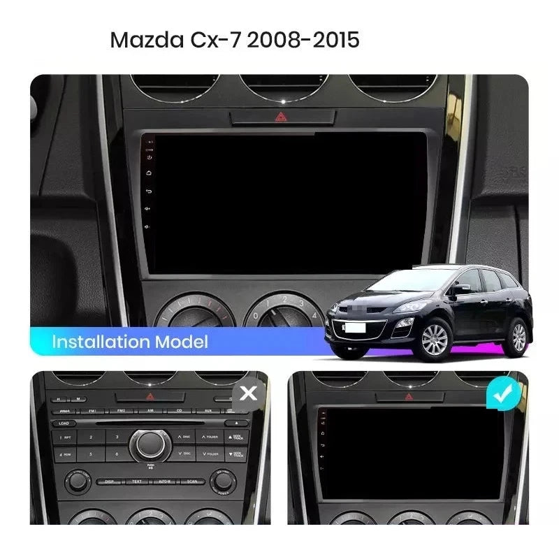 Navigatie Mazda CX7 (2008-2015), Ecran 9 inch, 4GB RAM 64GB, 4-core