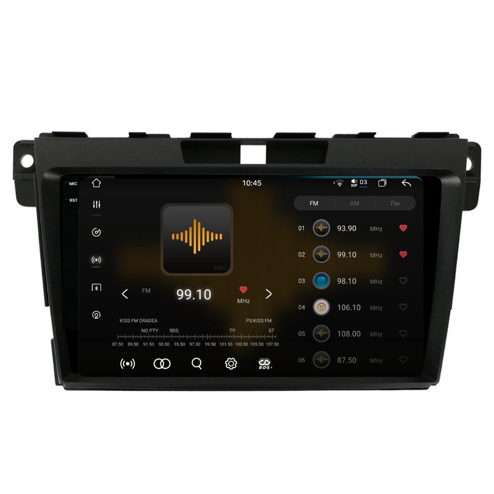 Navigatie Mazda CX7 (2008-2015), Ecran 9 inch 2K, 12GB RAM 256GB, 8-core