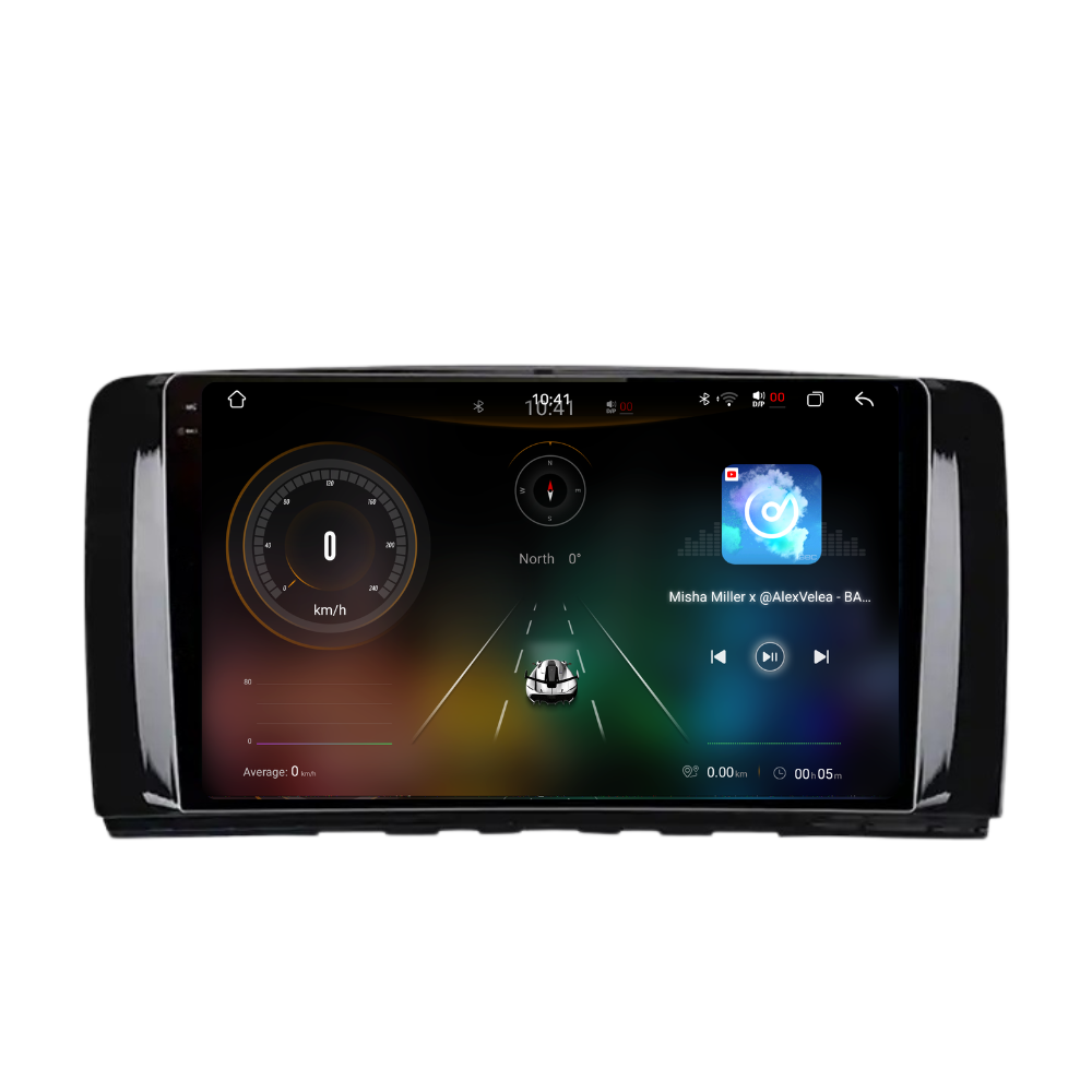 Navigatie Mercedes Benz R-Class W251 (2005-2014), Android, Ecran 9 inch 2K, 12GB RAM 256GB, 8-core