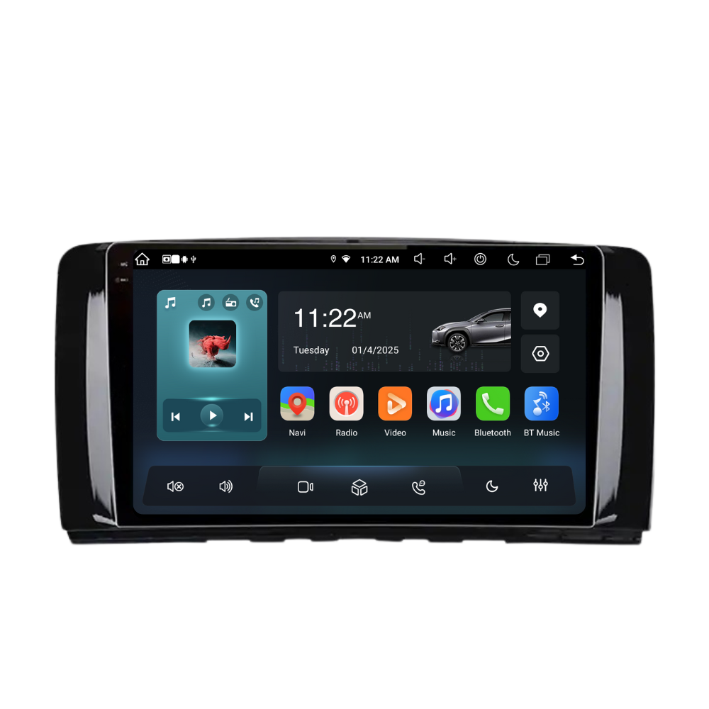 Navigatie Mercedes Benz R-Class W251 (2005-2014), Android, Ecran 9 inch, 8GB RAM 256GB, 8-core