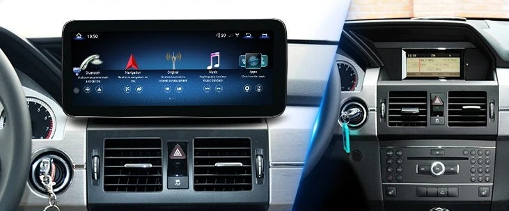 Navigatie Mercedes GLK X204 (2008-2012), Android, Ecran 10.25, 4GB 64GB, NTG 4.0