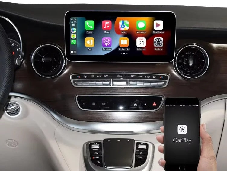 Navigatie Mercedes V-Class W447 (2014-2018), Android, Carplay / Android Auto NTG 5.0