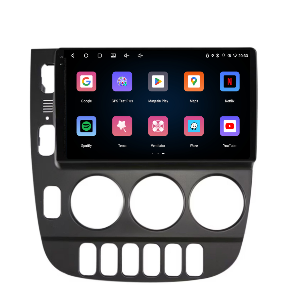 Navigatie Mercedes ML W163 (2003-2005), Android, Ecran 9 inch, 4GB RAM 64GB, 4-core