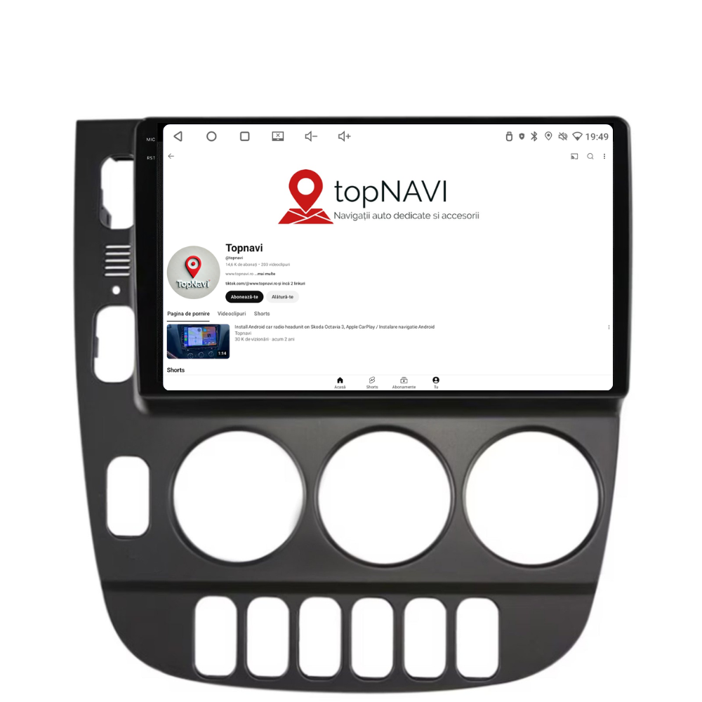 Navigatie Mercedes ML W163 (2003-2005), Android, Ecran 9 inch, 6GB RAM 128GB, 8-core