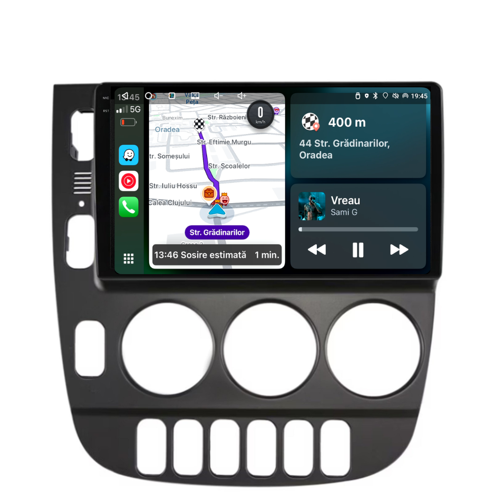 Navigatie Mercedes ML W163 (2003-2005), Android, Ecran 2K, 8GB RAM 256GB, 8-core