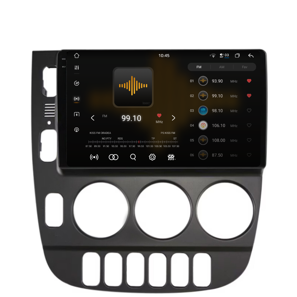 Navigatie Mercedes ML W163 (2003-2005), Android, Ecran 9 inch 2K, 12GB RAM 256GB, 8-core