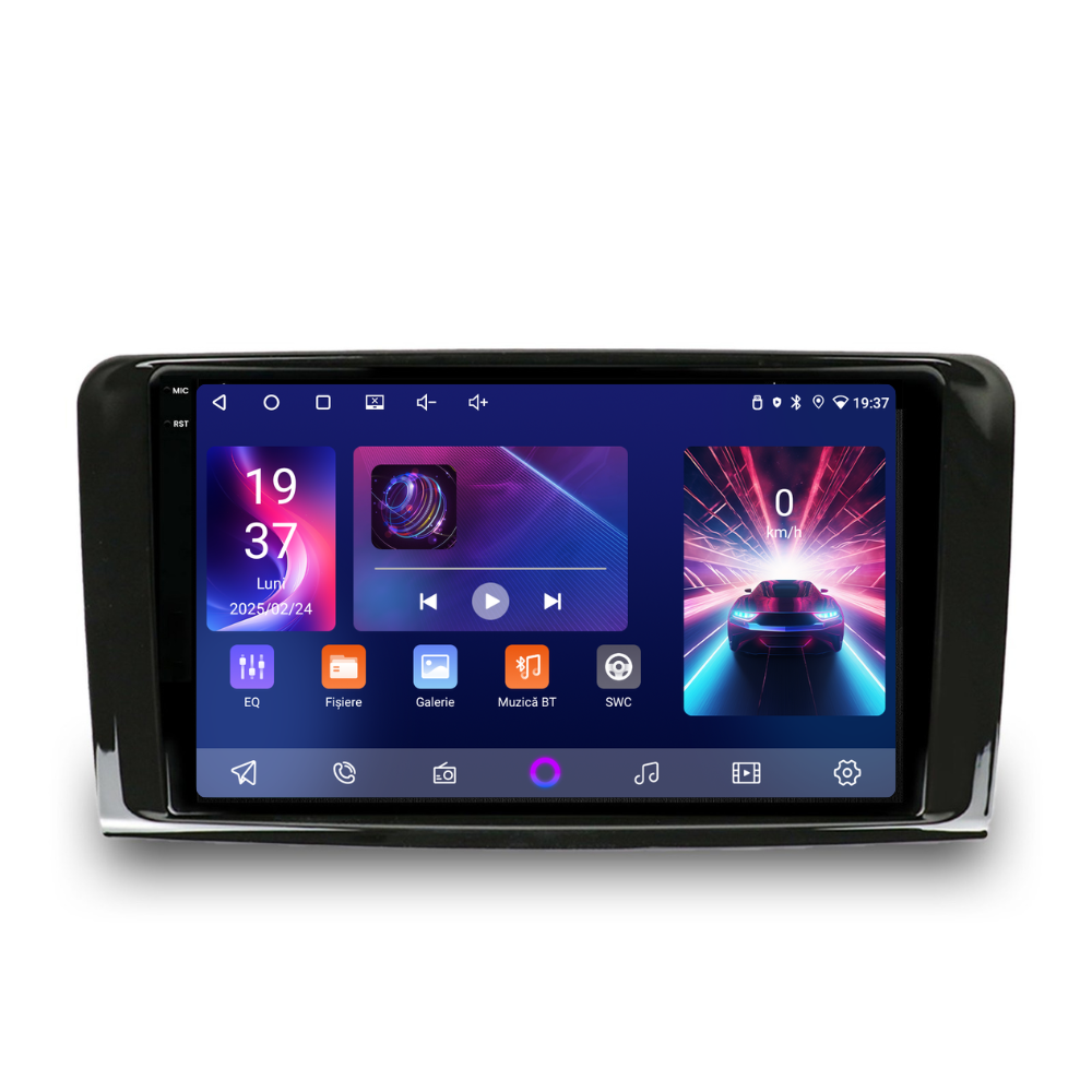 Navigatie Mercedes ML W164 (2005-2012), Android, Ecran 9 inch, 4GB RAM 64GB, 4-core