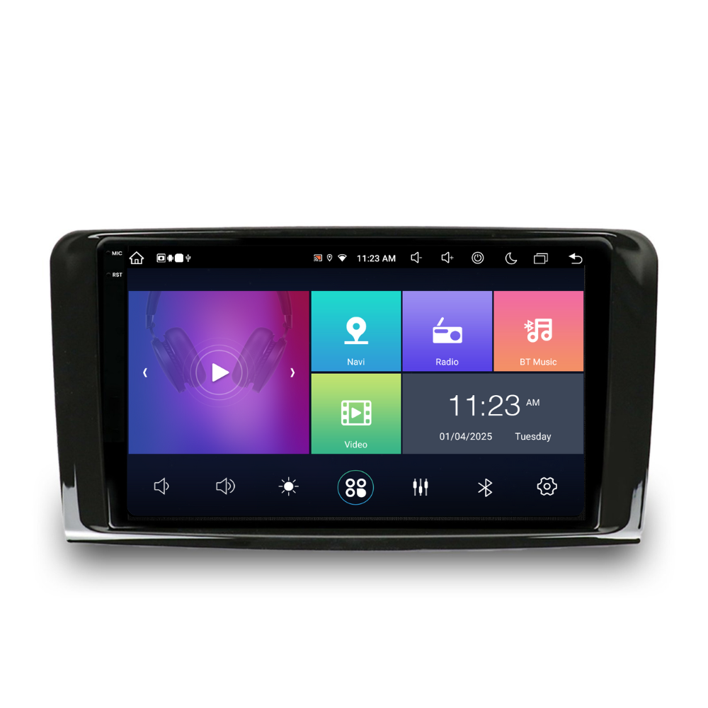 Navigatie Mercedes ML W164 2005-2012, Mercedes GL X164, Android 13,Ecran 2K, 8GB RAM 256GB, Octa Core, carplay /android auto
