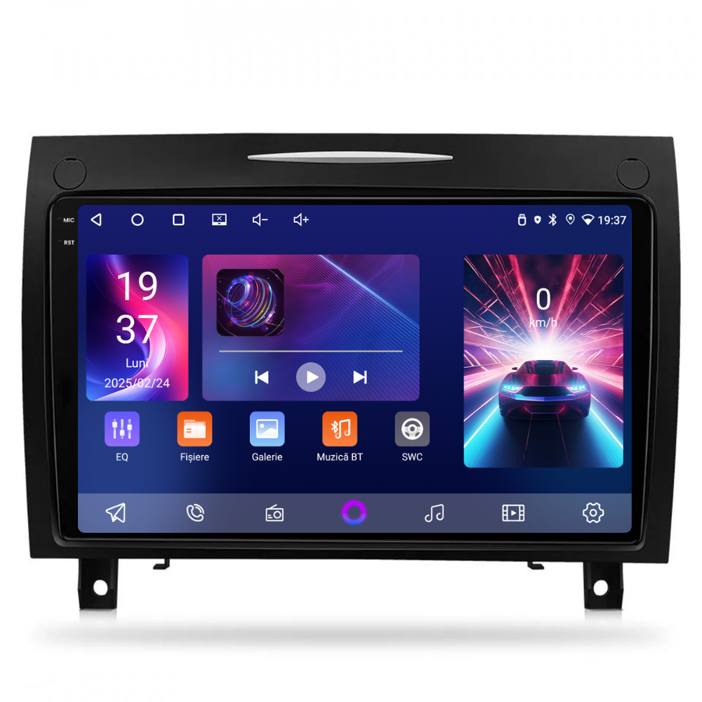 Navigatie Mercedes SLK Class R171 (2004-2011), Android, Ecran 9 inch, 4GB RAM 64GB, 4-core