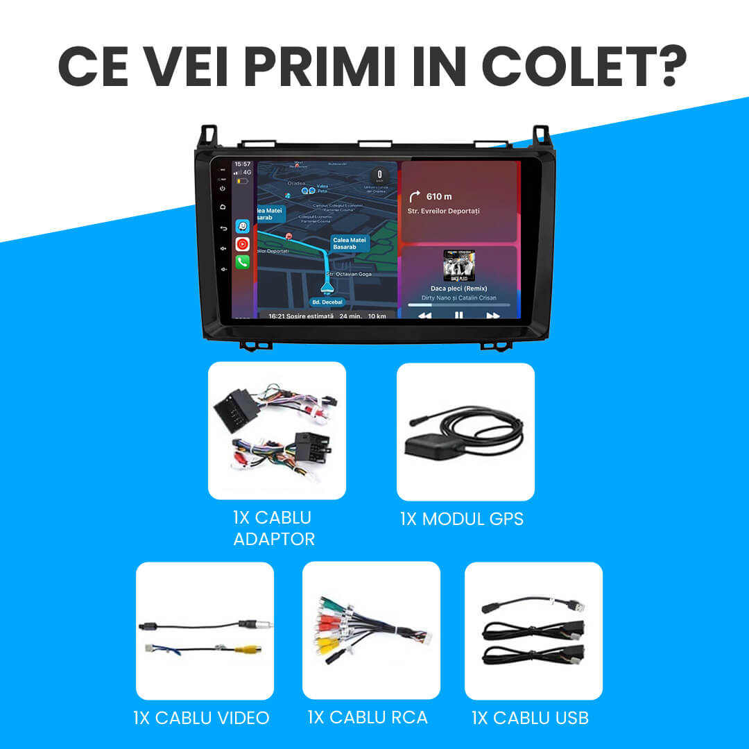 Navigație Mercedes Sprinter (2006-2018), Android.