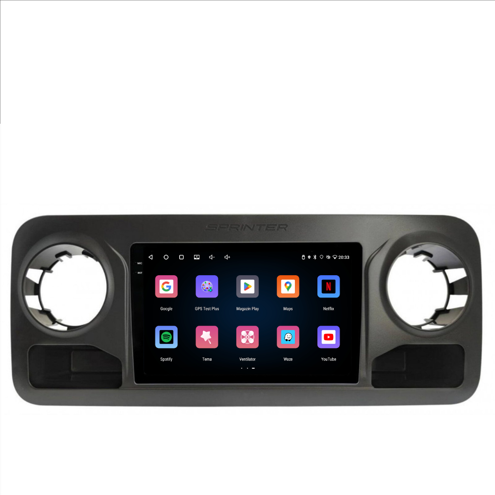 Navigatie Mercedes Sprinter (2018-2022), Android, Ecran 10 inch, 4GB RAM 64GB, 4-core