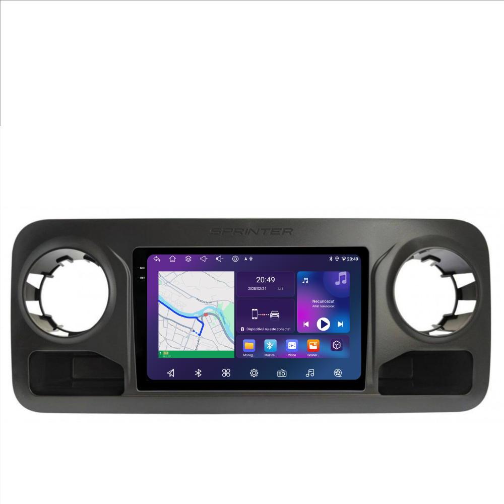 Navigatie Mercedes Sprinter (2018-2022), Android, Ecran 10 inch, 4GB RAM 64GB, 8-core