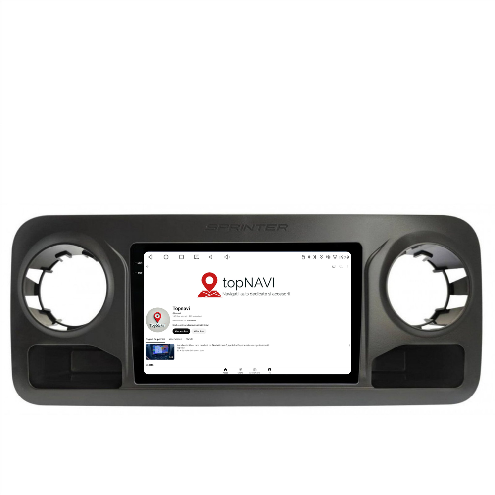 Navigatie Mercedes Sprinter (2018-2022), Android, Ecran 10 inch, 8GB RAM 256GB, 8-core