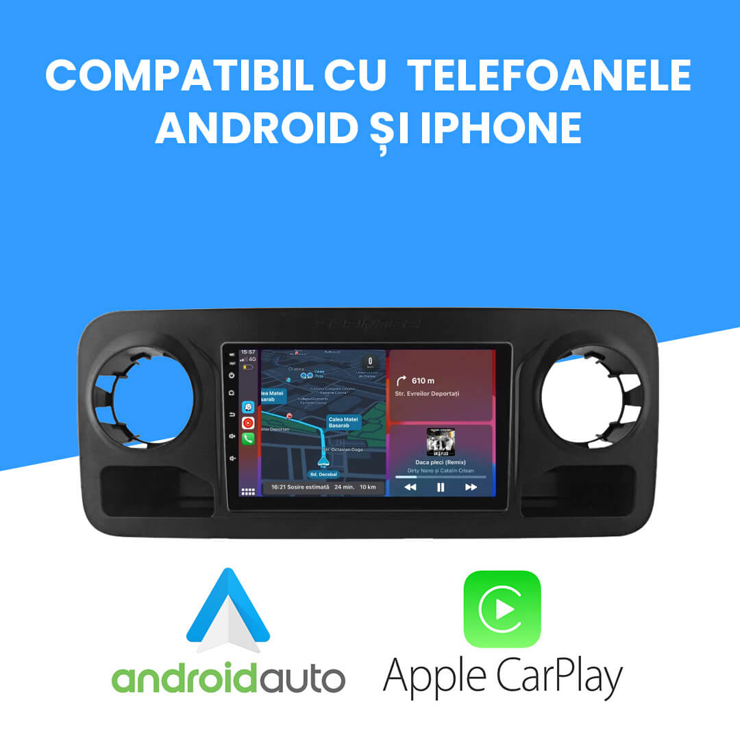 Navigatie Mercedes Sprinter (2018-2022), Android.