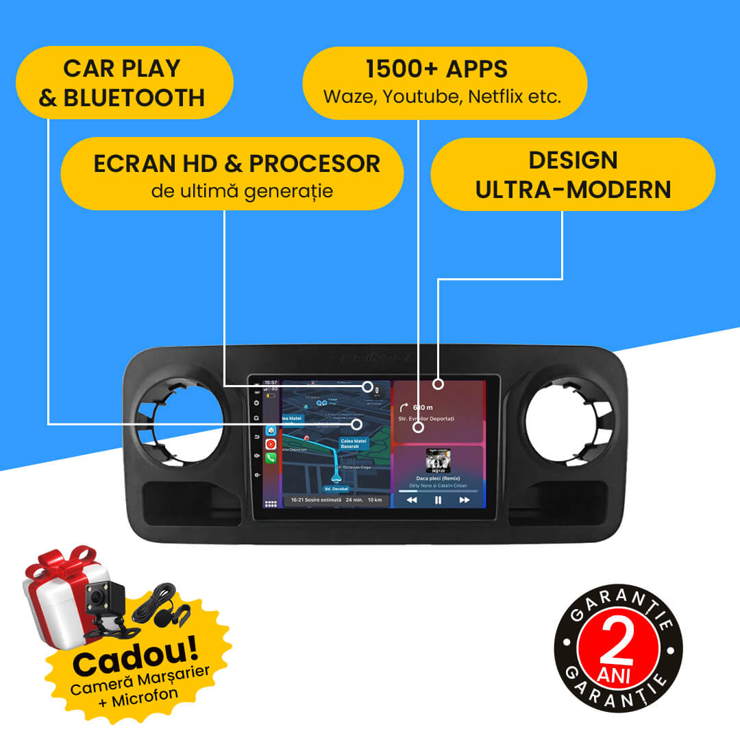 Navigatie Mercedes Sprinter (2018-2022), Android.