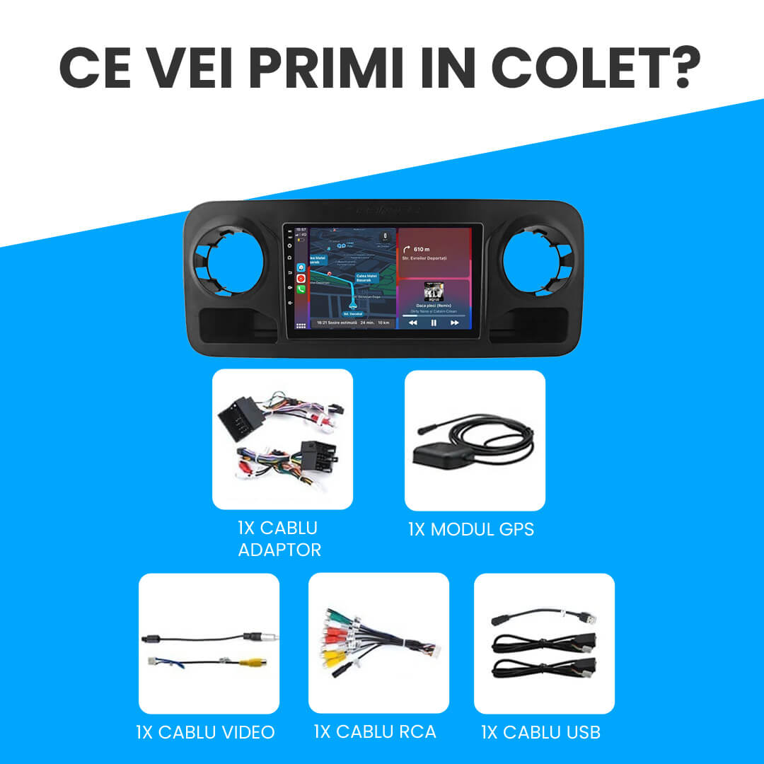 Navigatie Mercedes Sprinter (2018-2022), Android.