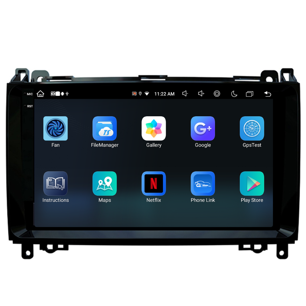 Navigație Mercedes Vito w639 (2003-2015), Android, Ecran 2K, 4GB RAM 64GB, 8-core