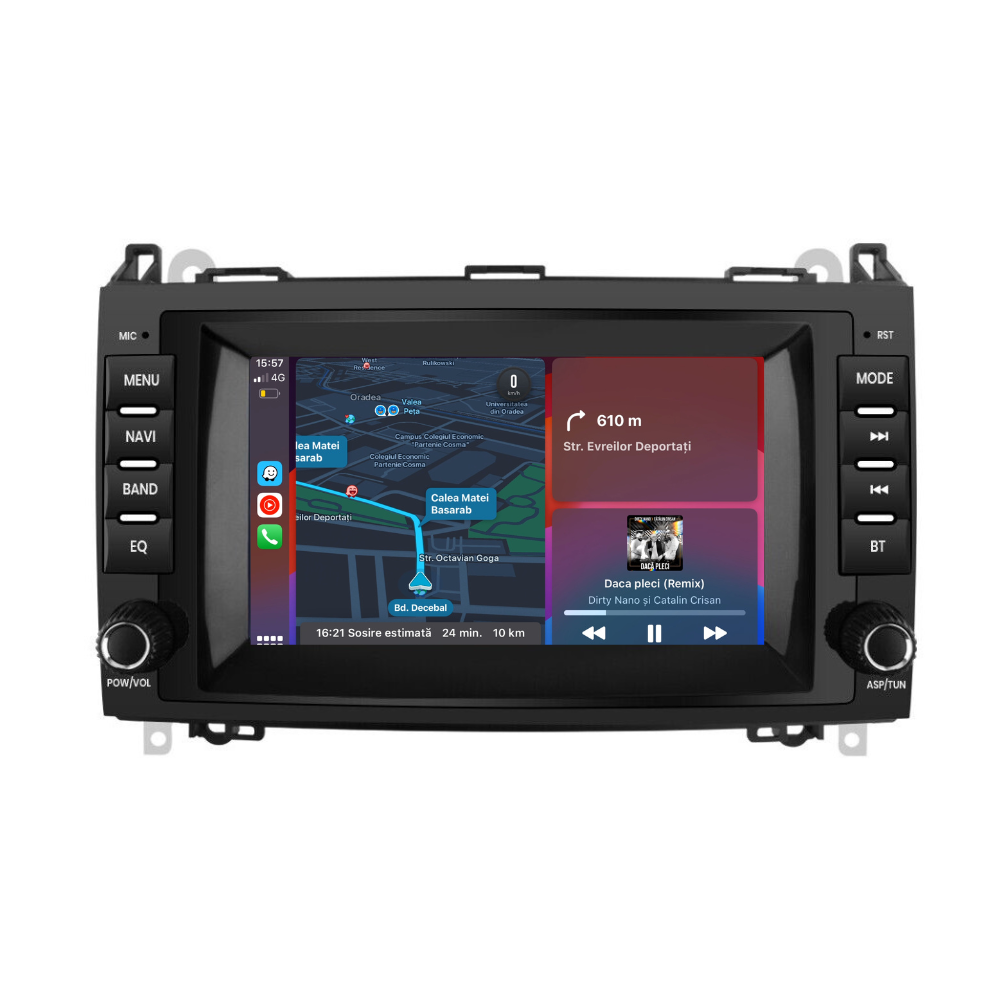 Navigatie Vw Crafter (2006-2017), Android, Ecran 7 inch, 4GB RAM 64GB