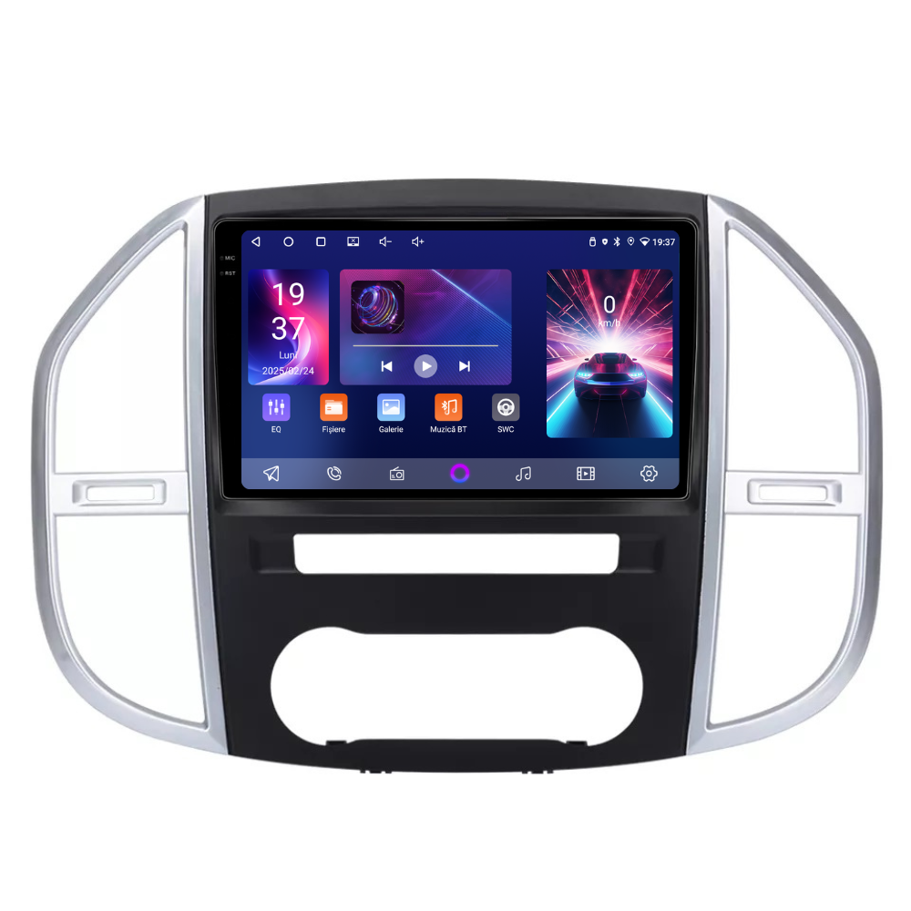 Navigatie Mercedes Vito W447 (2014 - 2021), Android, Ecran 10 inch, 2GB RAM 32GB