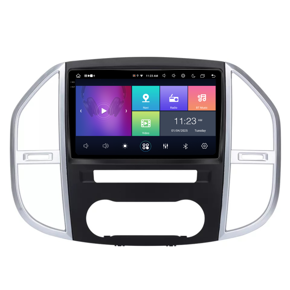 Navigatie Mercedes Vito W447 2014 - 2021, Android 13,Ecran 2K, 8GB RAM 256GB, Octa Core, carplay /android auto