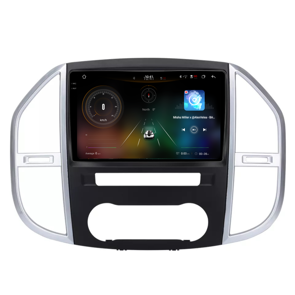 Navigatie Mercedes Vito W447 (2014 - 2021), Android, Ecran 10 inch 2K, 12GB RAM 256GB, 8-core