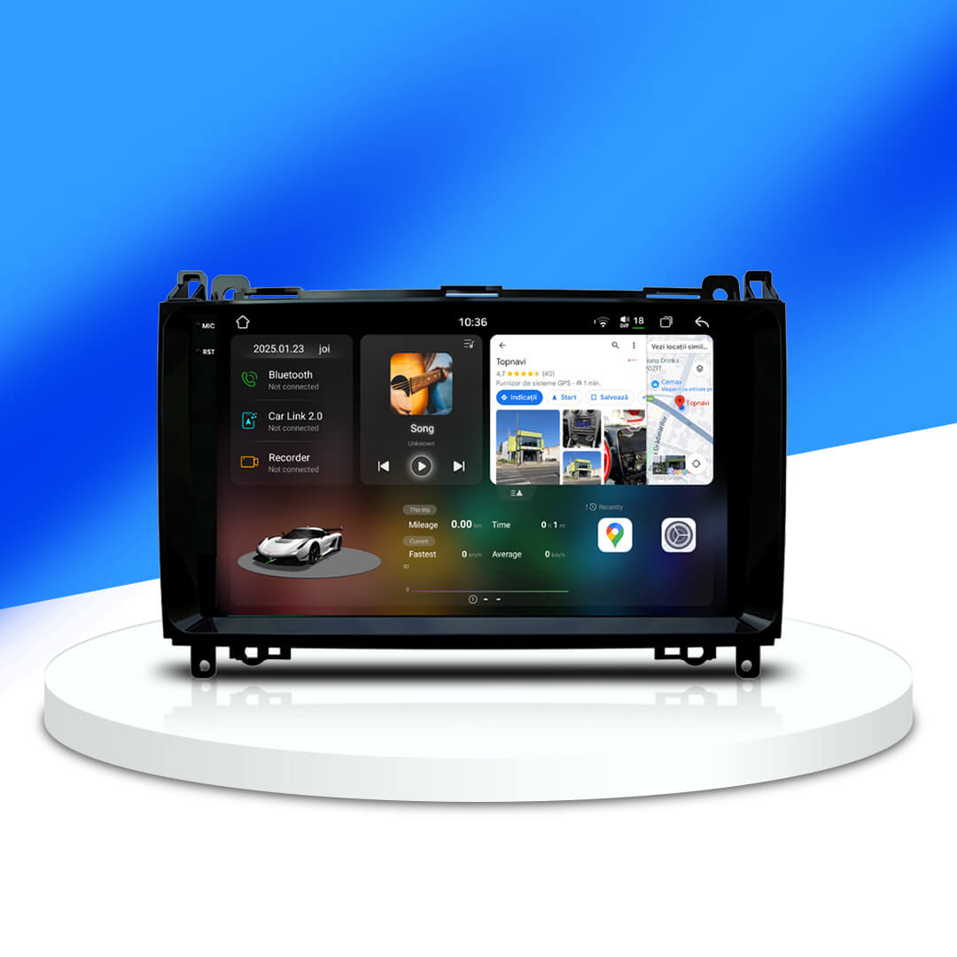 Navigație Mercedes Vito w639 (2003-2015), Android.