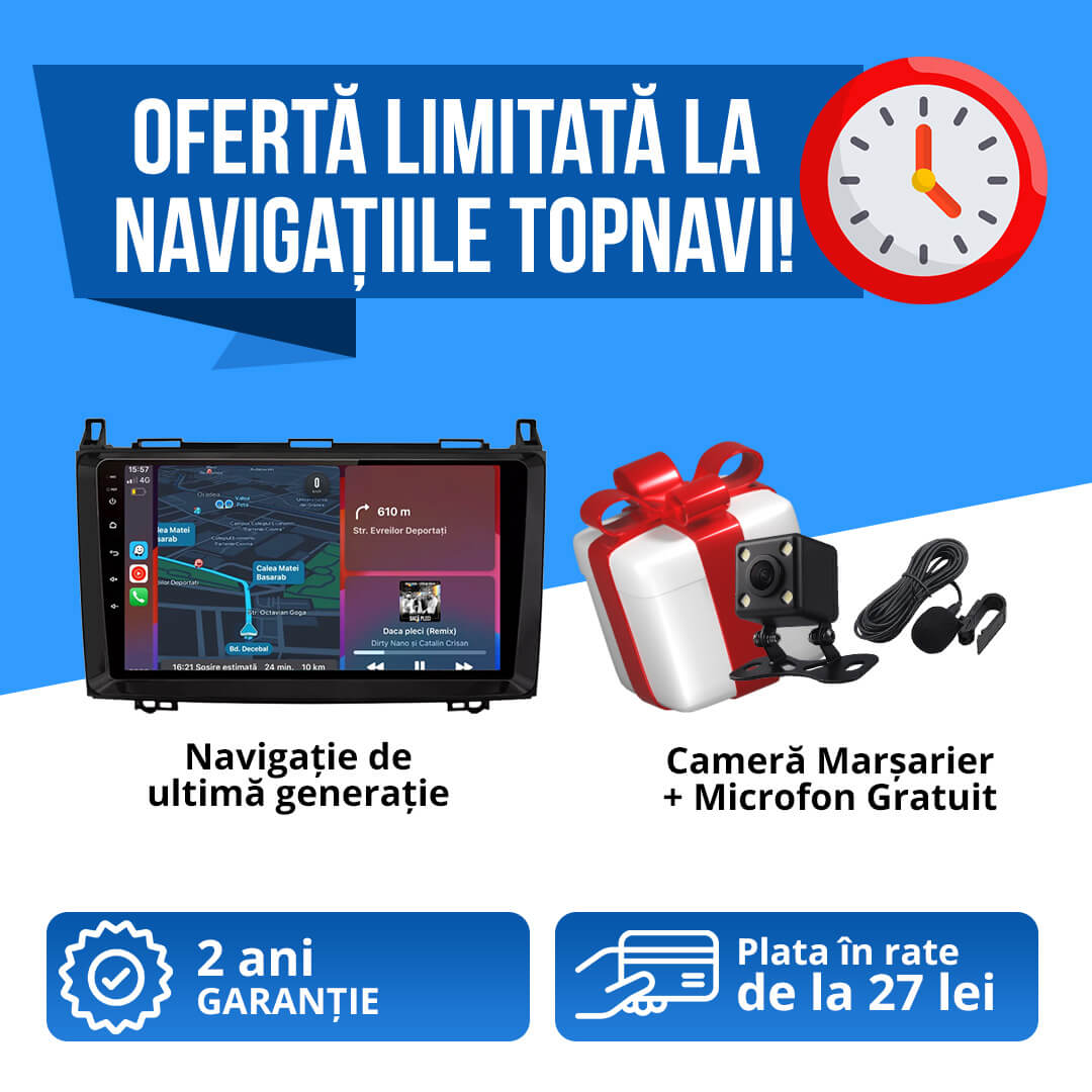 Navigație Mercedes Vito w639 (2003-2015), Android.