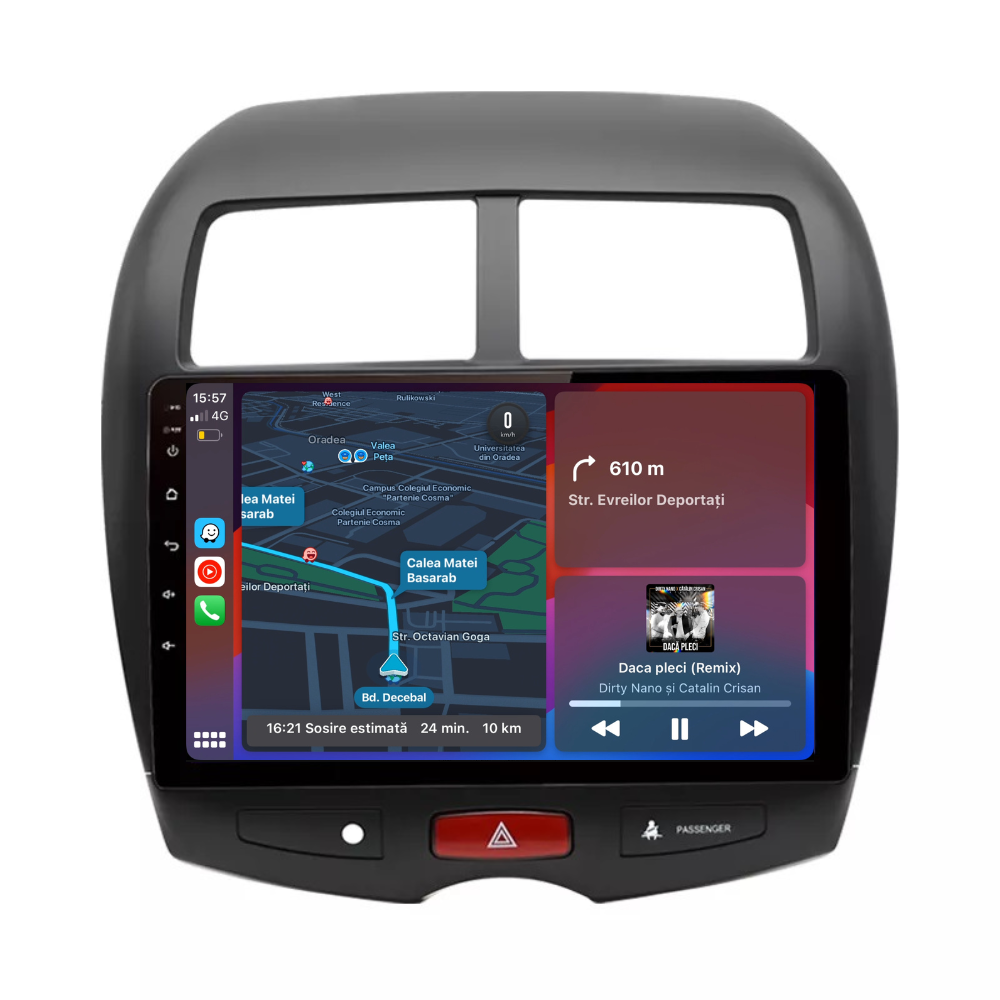 Navigatie Peugeot 4008 (2012-2017), Ecran 10 inch, 1GB RAM 32GB