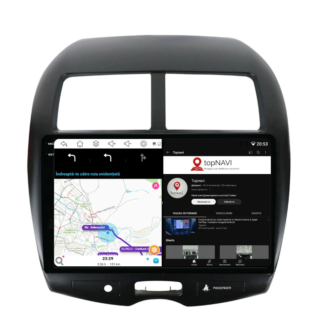 Navigatie Citroen C4 AirCross (2012-2017), Ecran 10 inch, 6GB RAM 128GB, 8-core