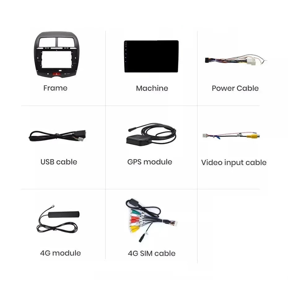 Navigatie Peugeot 4008 (2012-2017), Ecran 10 inch, 6GB RAM 128GB, 8-core