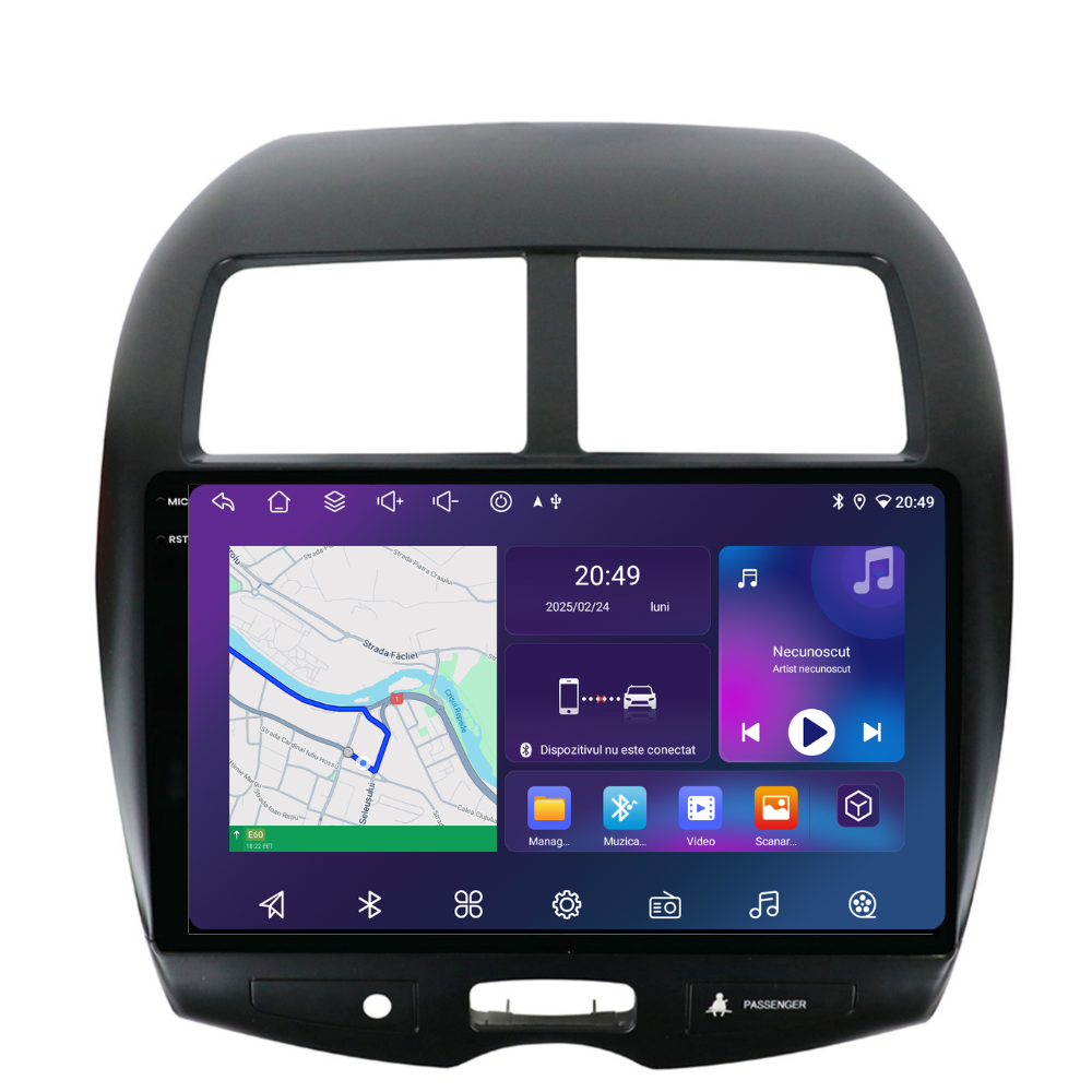 Navigatie Citroen C4 AirCross (2012-2017), Ecran 10 inch, 6GB RAM 128GB, 8-core
