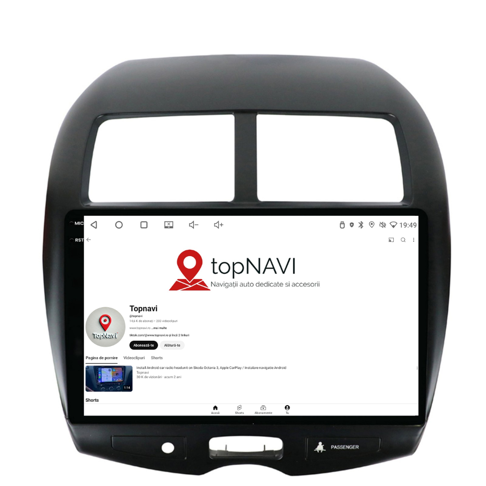 Navigatie Citroen C4 AirCross (2012-2017), Ecran 10 inch, 8GB RAM 256GB, 8-core