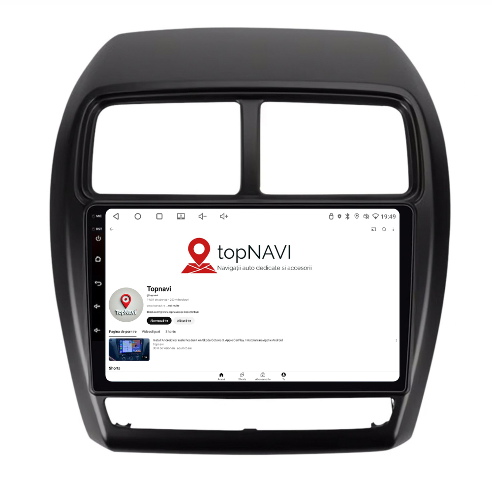 Navigatie Mitsubishi ASX 2 (2016-2019), Ecran 10 inch, 1GB RAM 32GB