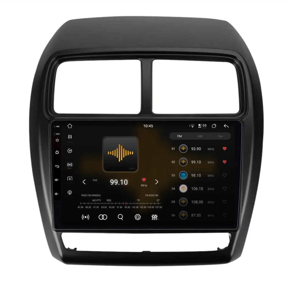 Navigatie Mitsubishi ASX 2 (2016-2019), Ecran 10 inch 2K, 12GB RAM 256GB, 8-core