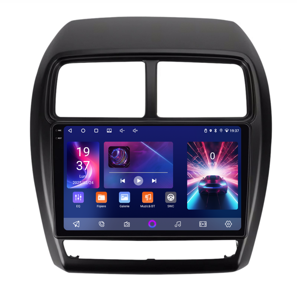 Navigatie Mitsubishi ASX 2 (2016-2019), Ecran 10 inch, 4GB RAM 64GB, 8-core