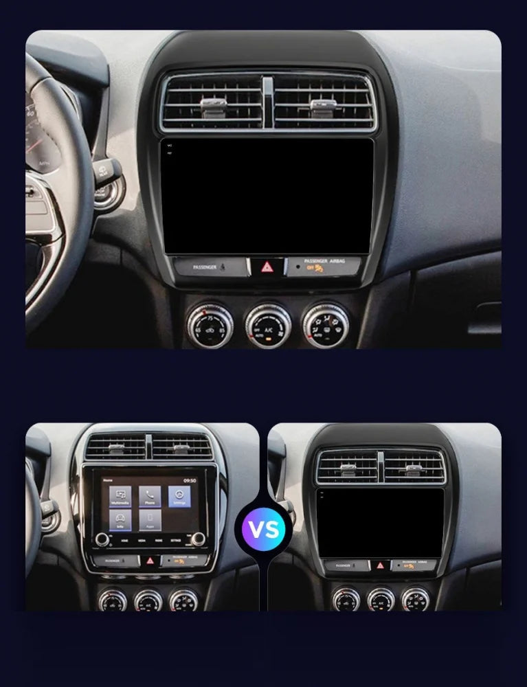 Navigatie Mitsubishi ASX 2 (2016-2019), Ecran 10 inch, 4GB RAM 64GB, 8-core