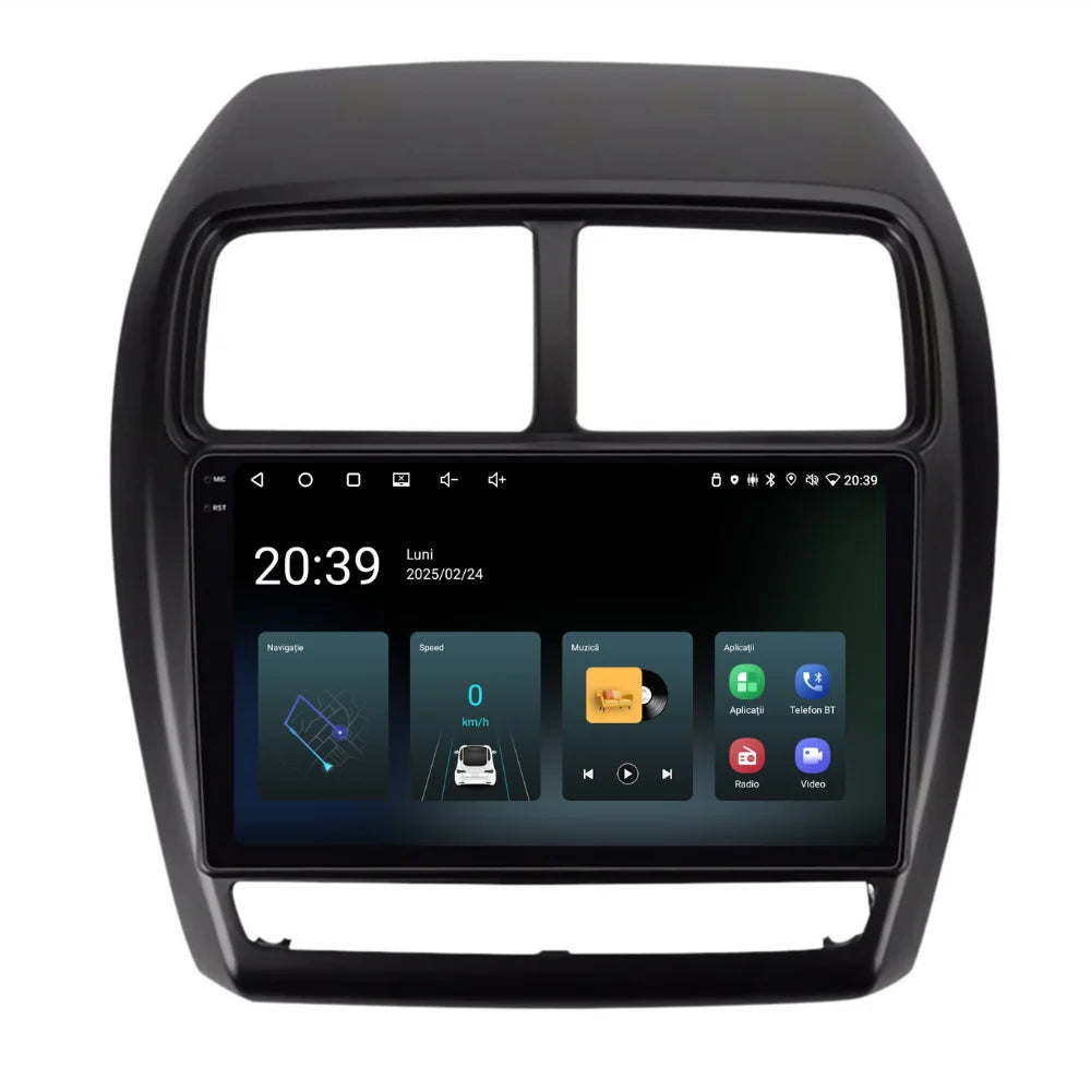 Navigatie Mitsubishi ASX 2 (2016-2019), Ecran 10 inch, 4GB RAM 64GB, 8-core