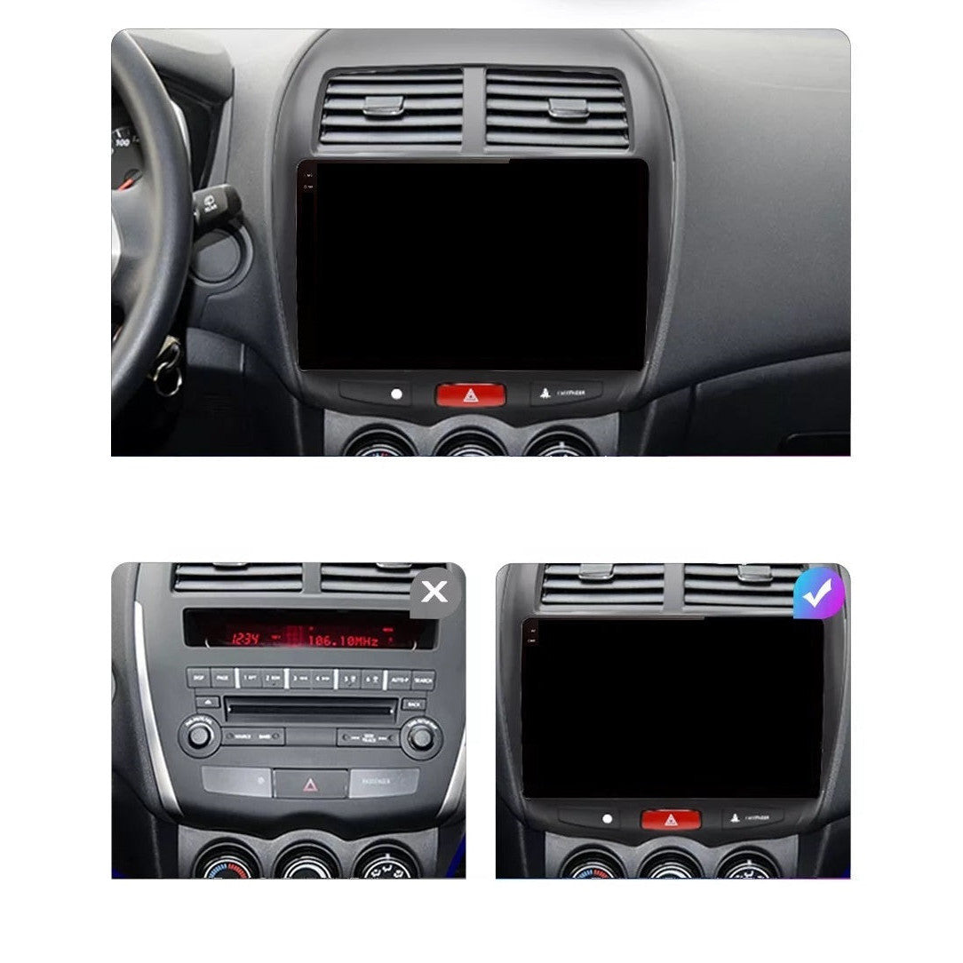 Navigatie Mitsubishi ASX (2010-2015), Ecran 10 inch 2K, 12GB RAM 256GB, 8-core