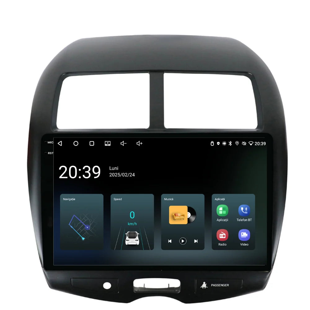 Navigatie Mitsubishi ASX (2010-2015), Ecran 10 inch, 4GB RAM 64GB, 8-core