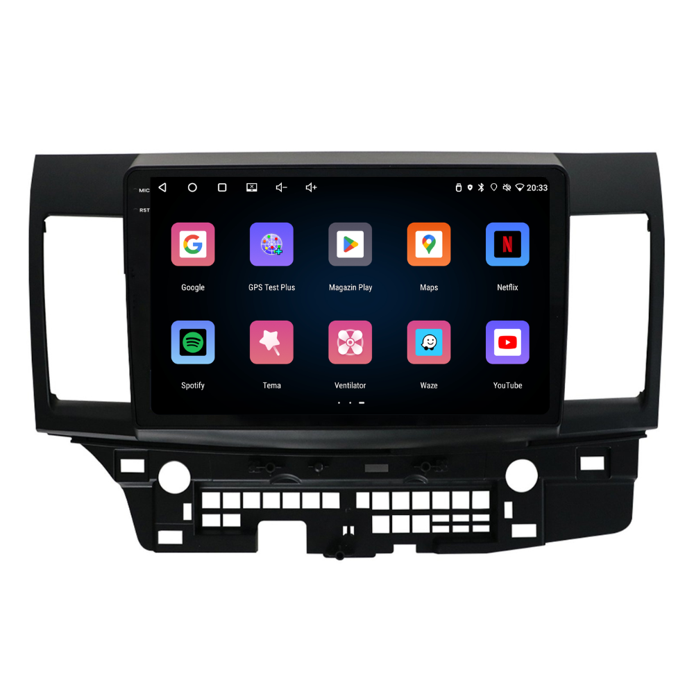 Navigatie Mitsubishi Lancer (2007-2013), Ecran 10 inch, 2GB RAM 32GB