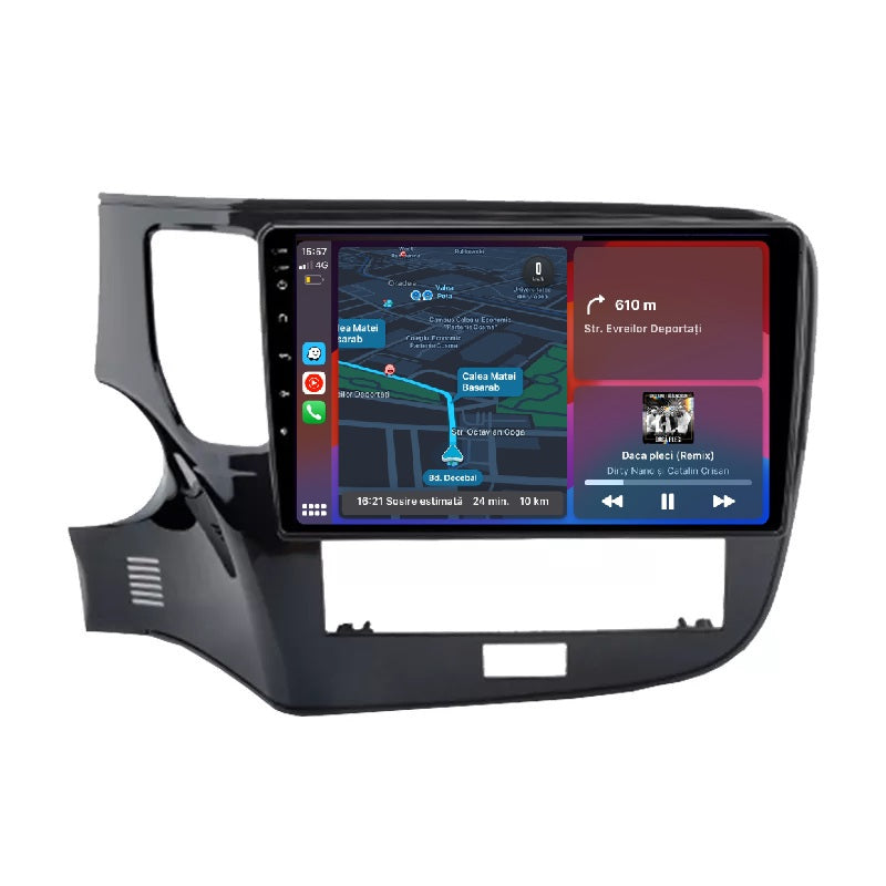 Navigatie Mitsubishi Outlander (2013-2022), Ecran 10 inch, 1GB RAM 32GB