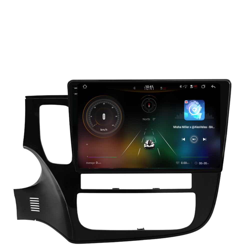 Navigatie Mitsubishi Outlander (2013-2022), Ecran 10 inch 2K, 12GB RAM 256GB, 8-core