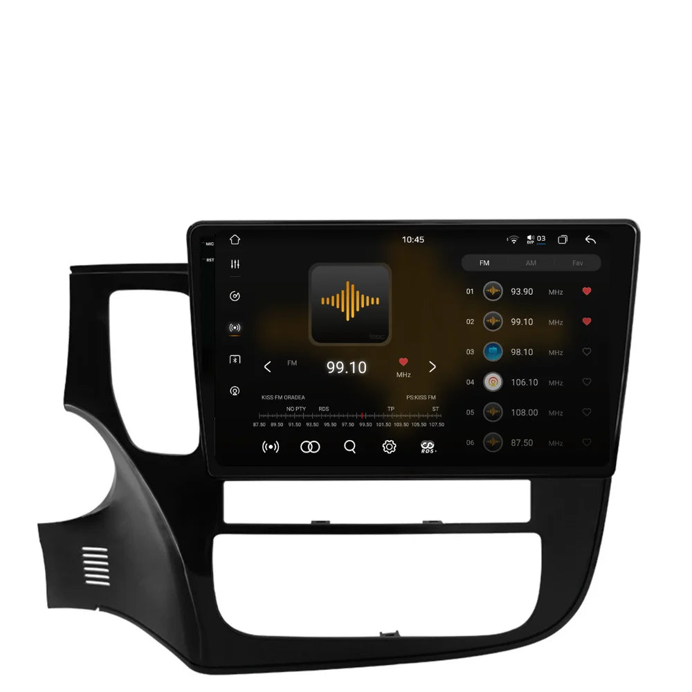 Navigatie Mitsubishi Outlander (2013-2022), Ecran 10 inch 2K, 12GB RAM 256GB, 8-core