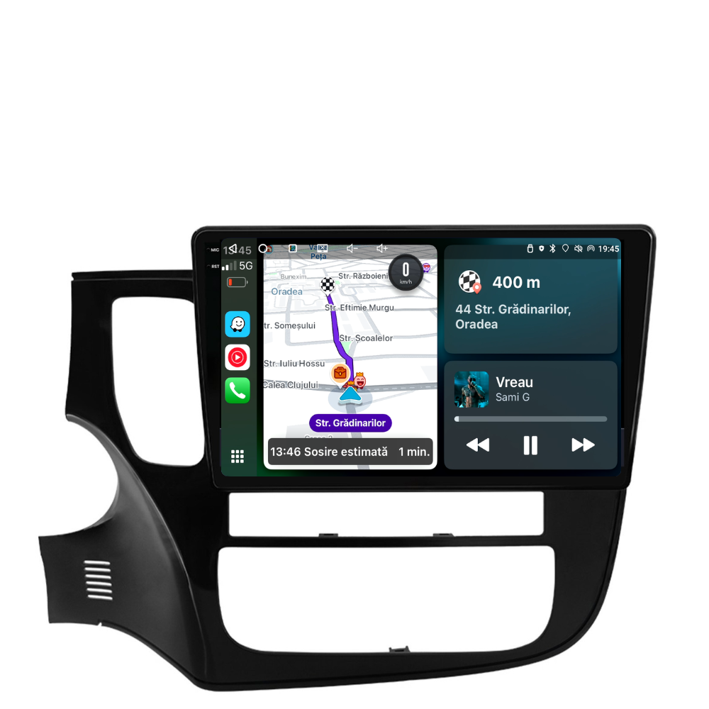 Navigatie Mitsubishi Outlander (2013-2022), Ecran 10 inch, 4GB RAM 64GB, 4-core