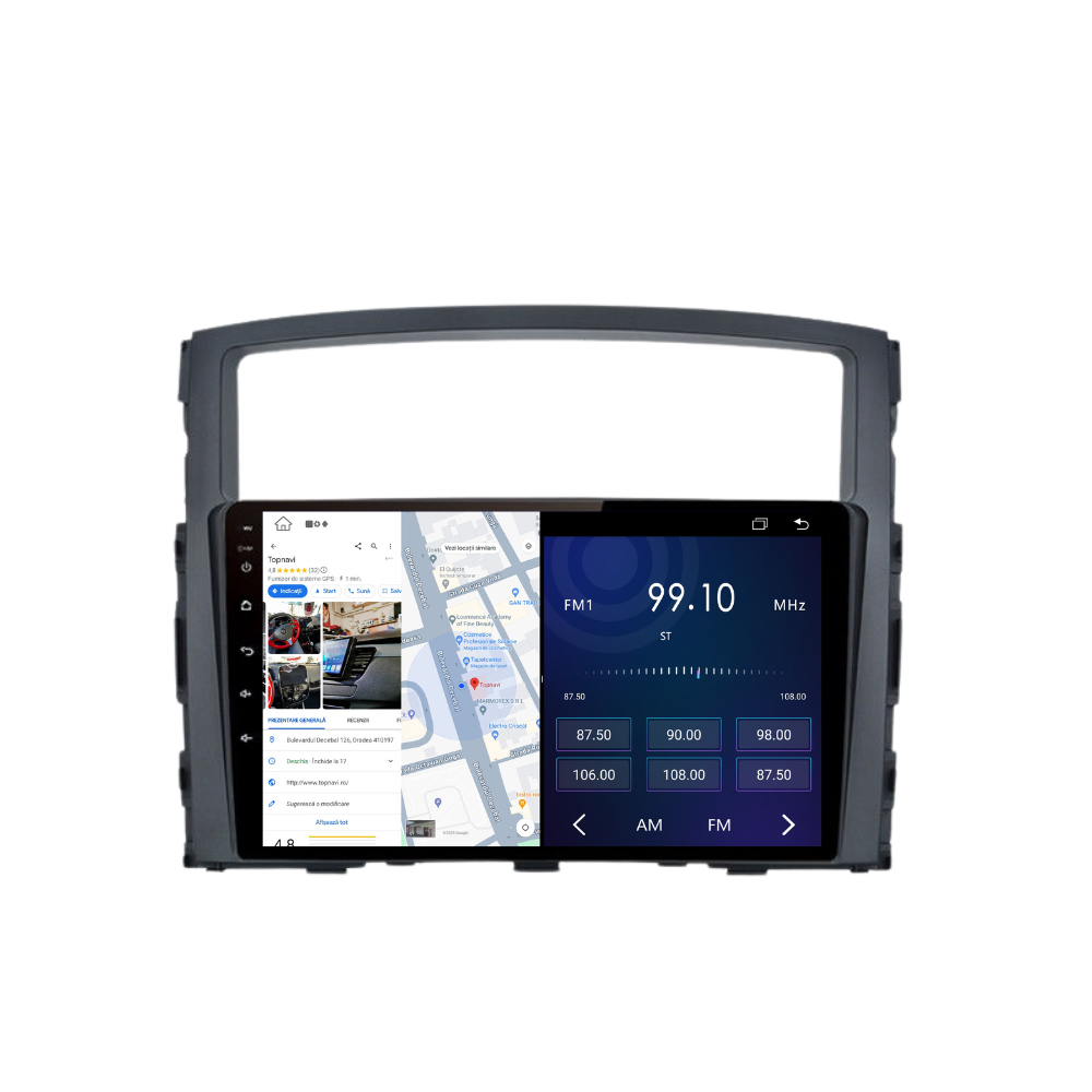 Navigatie Mitsubishi Pajero (2006-2013), Ecran 9 inch, 1GB RAM 32GB