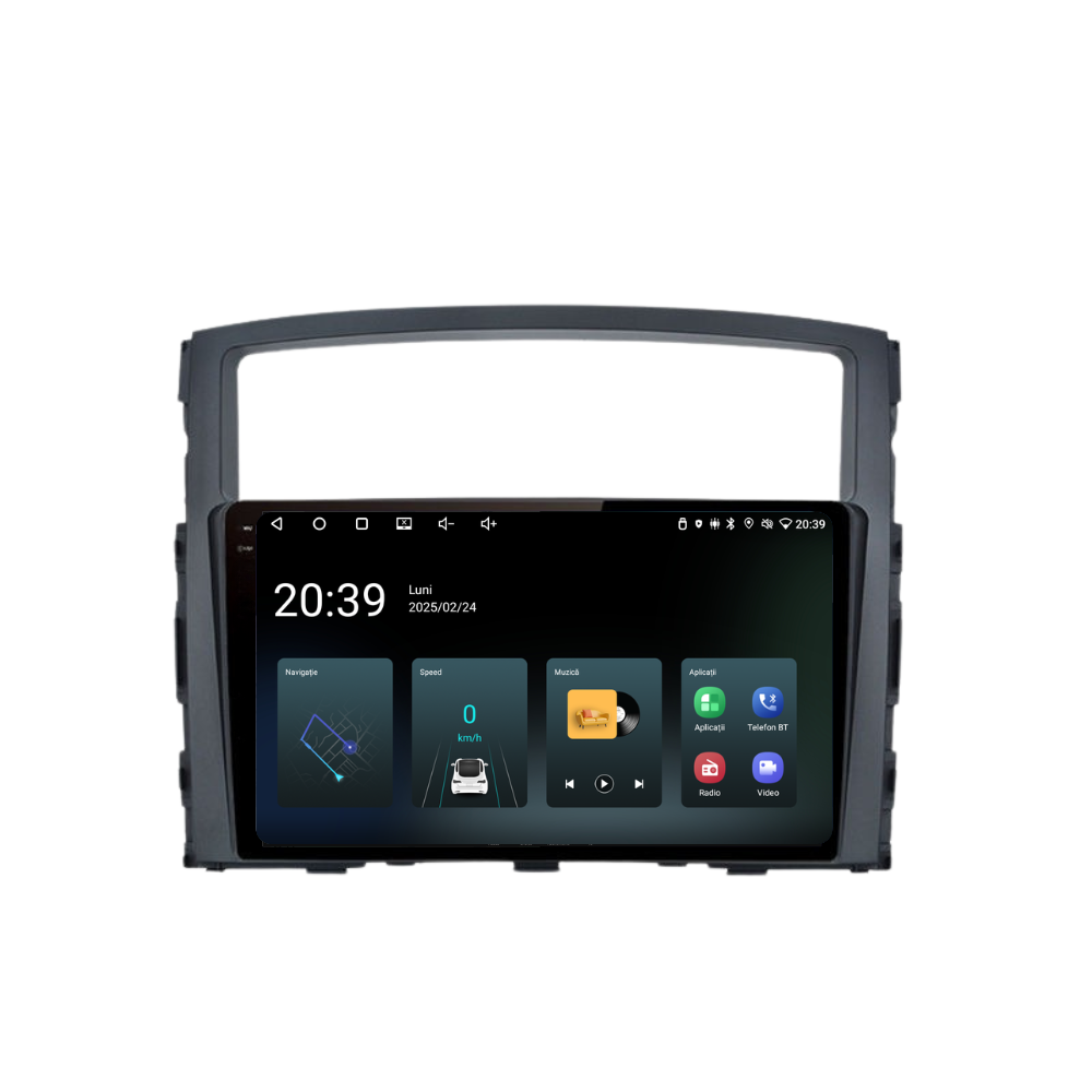 Navigatie Mitsubishi Pajero (2006-2013), Ecran 9 inch, 4GB RAM 64GB, 4-core