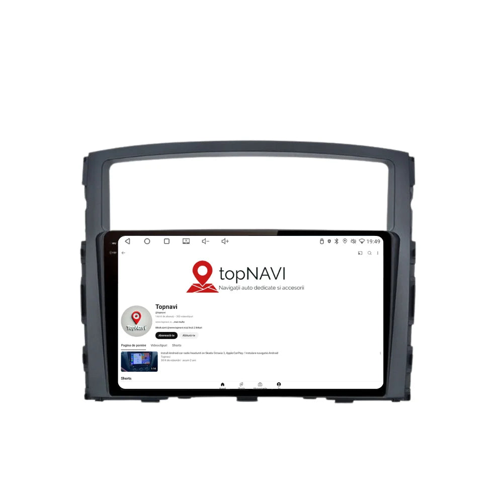 Navigatie Mitsubishi Pajero (2006-2013), Ecran 9 inch, 4GB RAM 64GB, 4-core