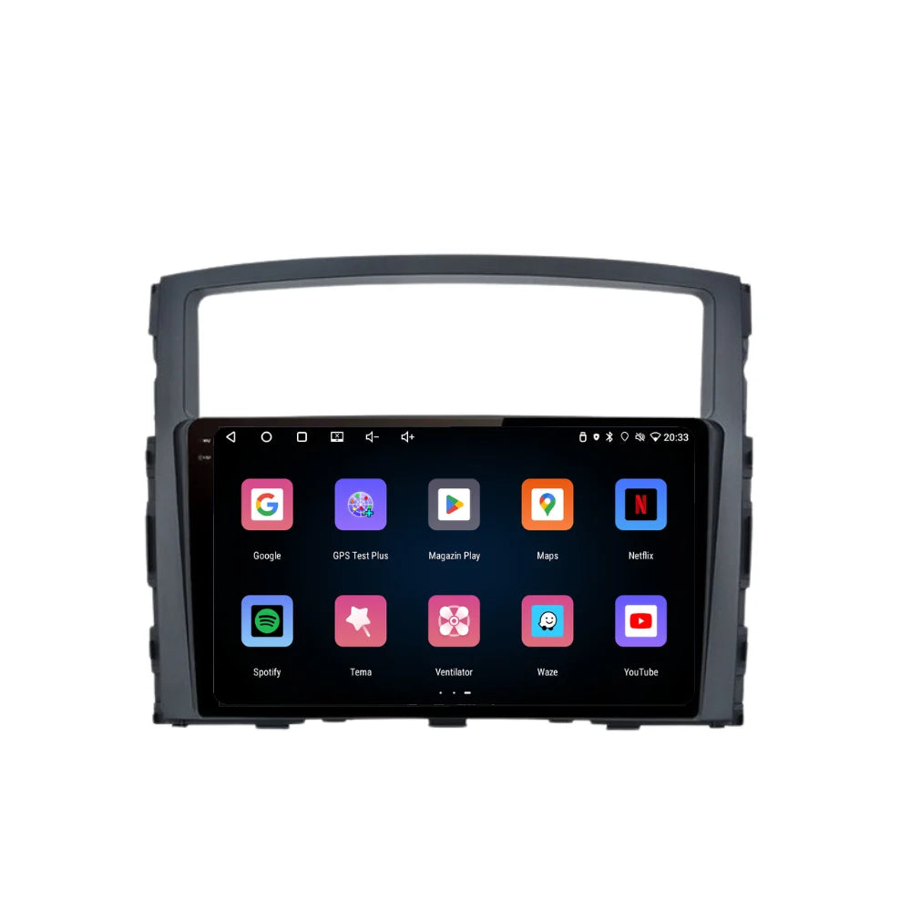 Navigatie Mitsubishi Pajero (2006-2013), Ecran 9 inch, 2GB RAM 32GB